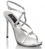 1 Elegant silver high heeled shoe with rhinestones.jpg