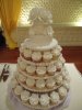 All White Wedding Cupcake Tower at Royal Perak Golf Club (RPGC), Ipoh.JPG